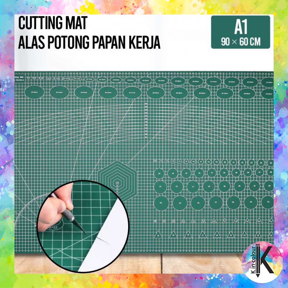 

Working Pad Cutting Mat Alas Potong Papan Kerja A1 90 x 60 cm -BK288