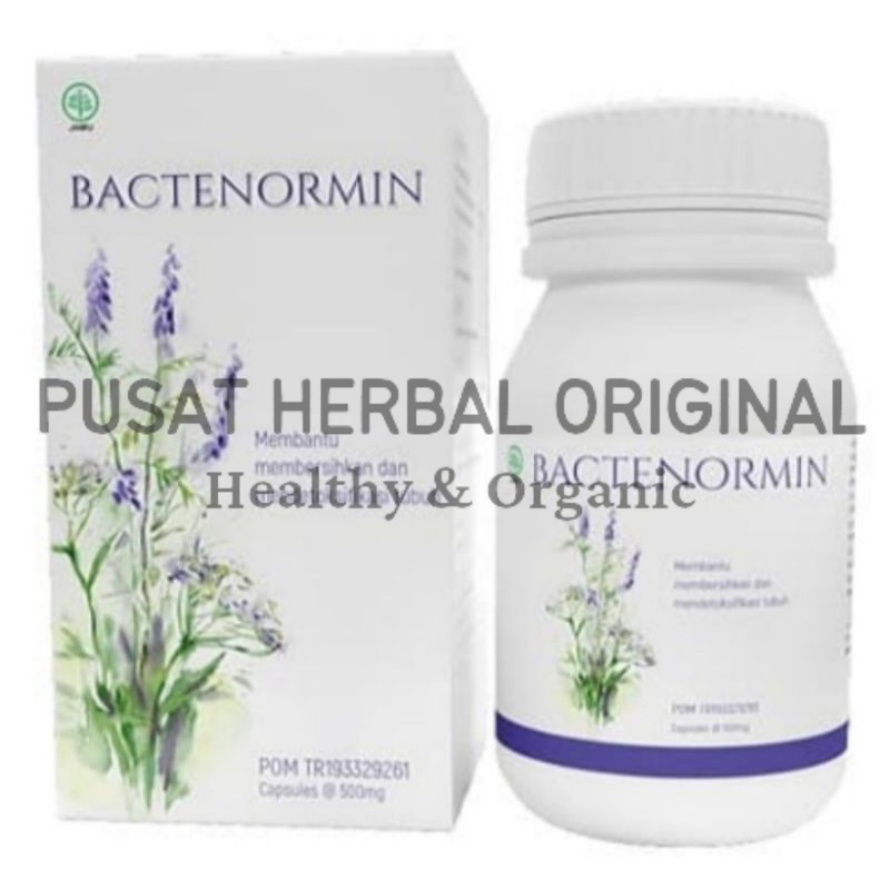 Bactenormin Asli original BPOM Obat Penghilang Parasit - Baktenormin( Gratis Ongkir)