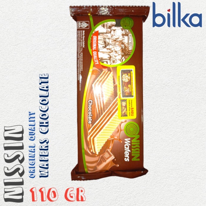 

NISSIN Wafers Chocolate 110gr