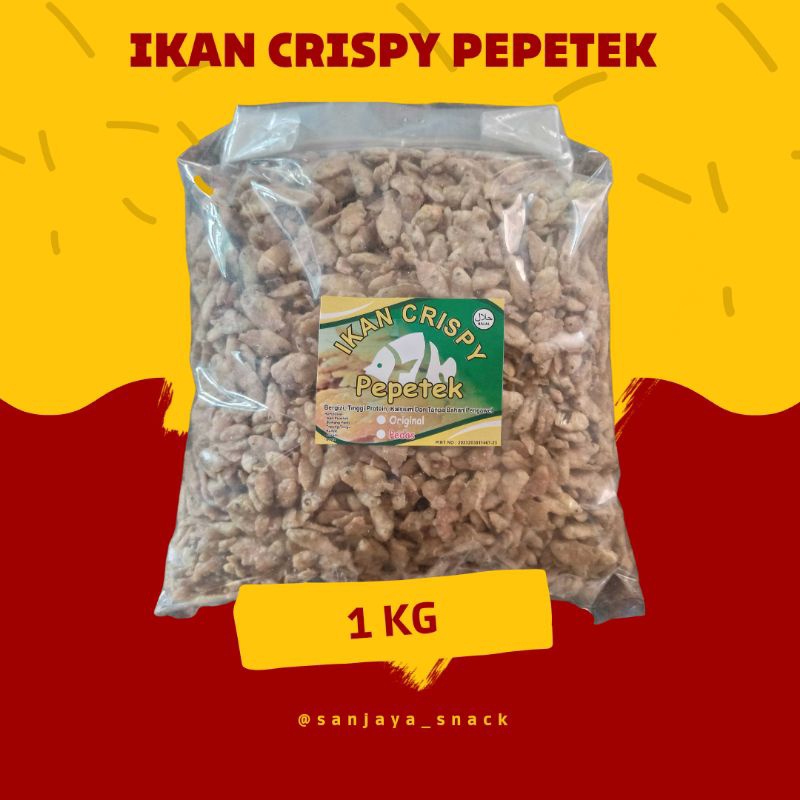 

BABY FISH IKAN PEPETEK CRISPY 1KG