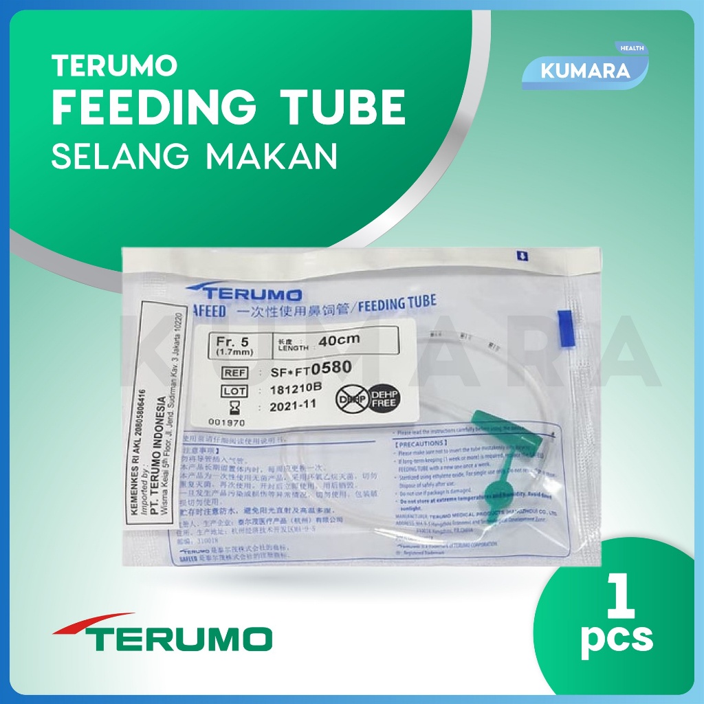 TERUMO - NGT Feeding Tube / Selang Makan Pcs