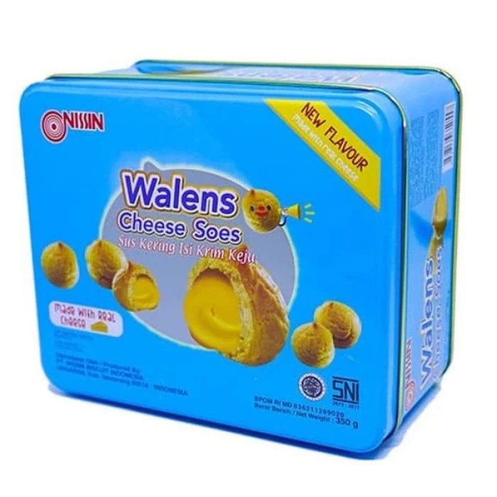 

Wallens Cheese Soes 350gr (Kemasan Kaleng)