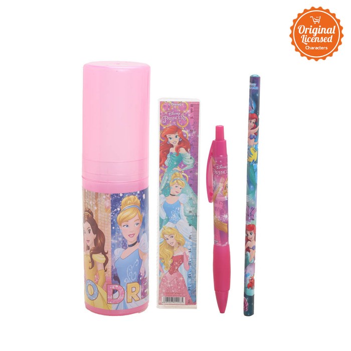 

Disney Princess Stationerry Set Pencil Case Tube Set