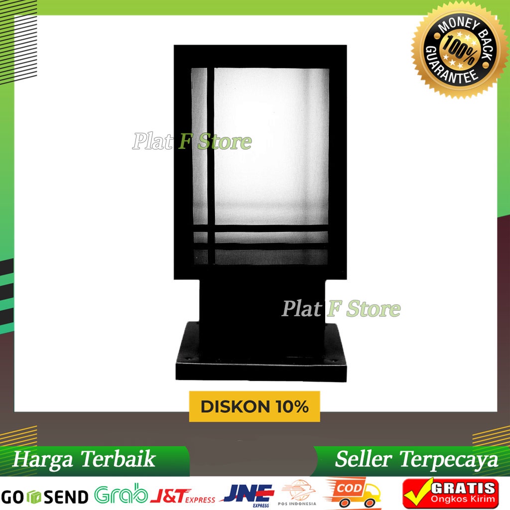 Lampu Taman Pilar Minimalis Modern - lampu pagar - lampu taman pilar