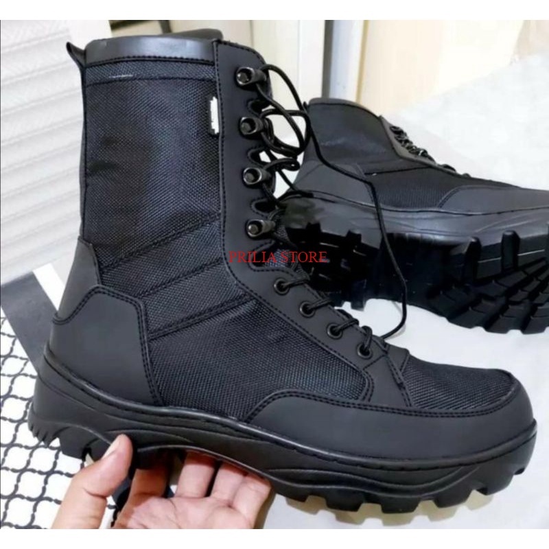 TERMURAH SEPATU PDL COBRA EXTRACK LIBRA CENTURY TALI PUTAR  KULIT SAPI 2023