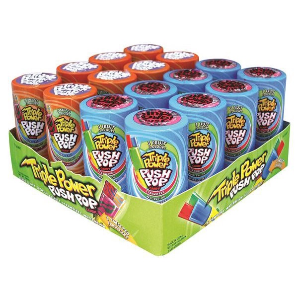 

Triple Power Push Pop Permen Import