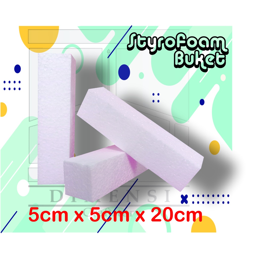 MURAH STEROFOAM BUNGA / OASIS KERING / OASIS BUNGA / Busa sterofoam Oasis Bunga Floral foam / Oasis 