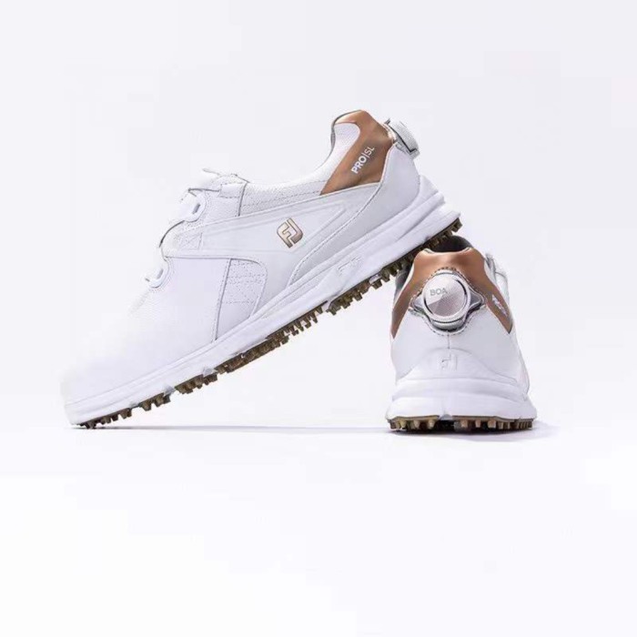 Sepatu Golf pria Pro SL Golf shoes boa brown FJ