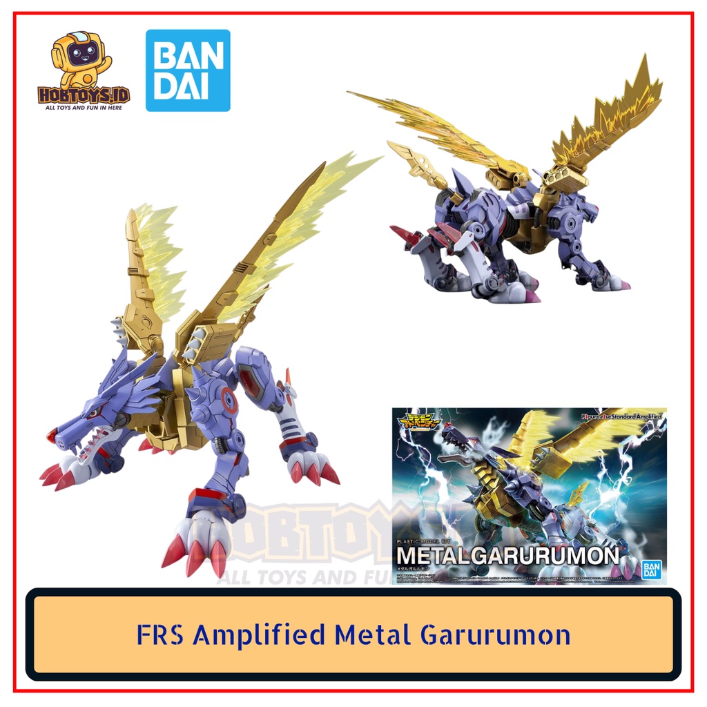 Bandai Figure Rise Standard Metal Garurumon Amplified