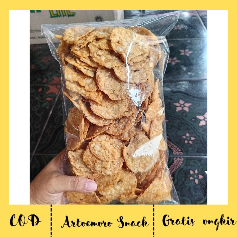 

Keripik Tempe Murni Tulungagung Jumbo Snack Kiloan 500g