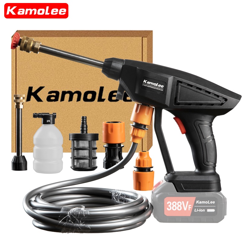 Kamolee 70Bar Jet Cleaner Cordless Multipurpose Jet Cleaner / Car Wash High Pressure Motor Wash  [Ko