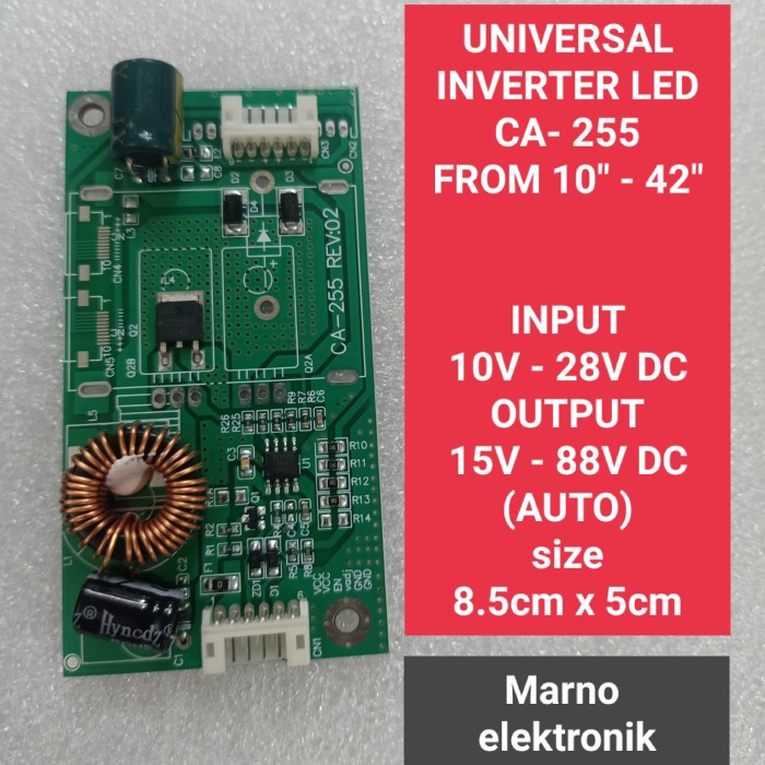UNIVERSAL INVERTER BACKLIGHT TV LED CA-255 CA 255 CA255 24 32 42 IN