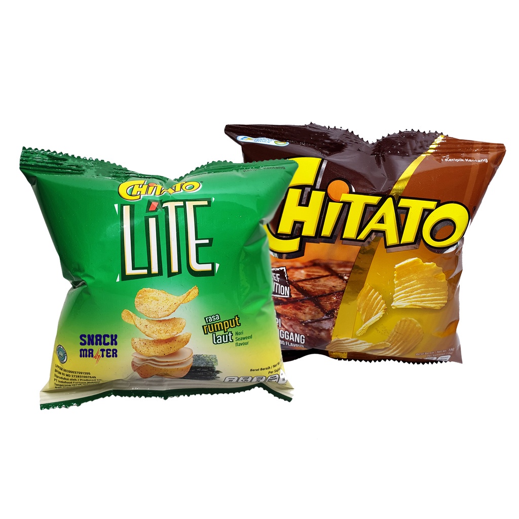

Chitato RENCENG Lite, Chitato Sapi Panggang - Netto 15 gram