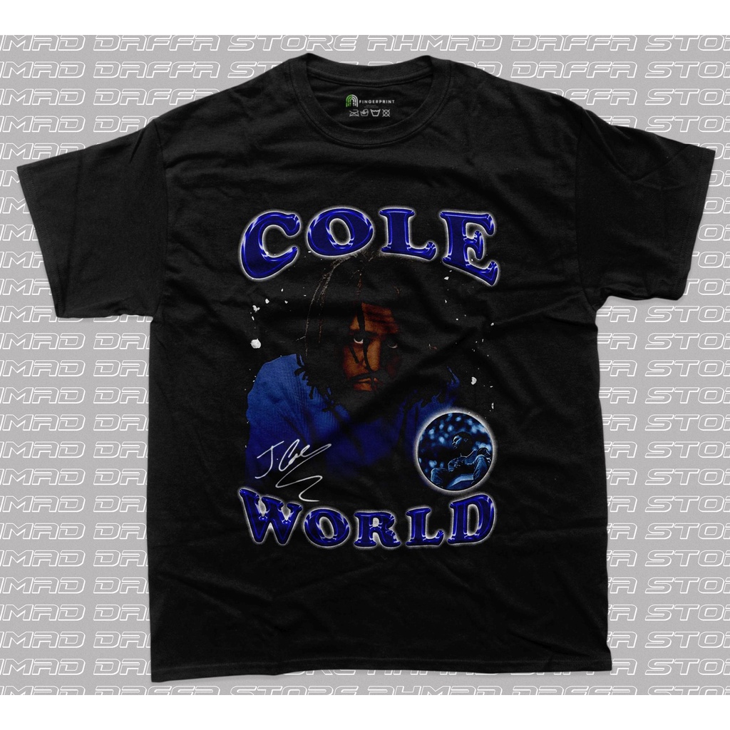 VINTAGE - J. Cole T-Shirt - Baju - Kaos - Cotton Combed 24s