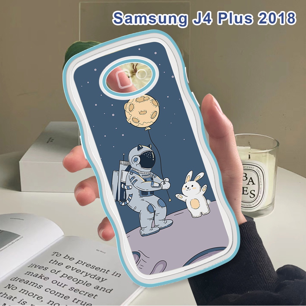Casing Untuk Samsung Galaxy J4 J6 Plus 2018 J7 Prime J7 Pro 2017 J2 Pro 2018 J2 Prime Soft Case Nasa