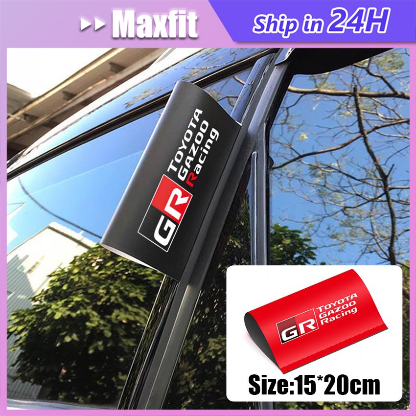 

GR - Stiker Label Tag Mobil GR TOYOTA GAZOO Racing Hiasan Sticker Mobil Tahan Air Kreatif Kepribadian Variasi Penutup Pintu Bagasi