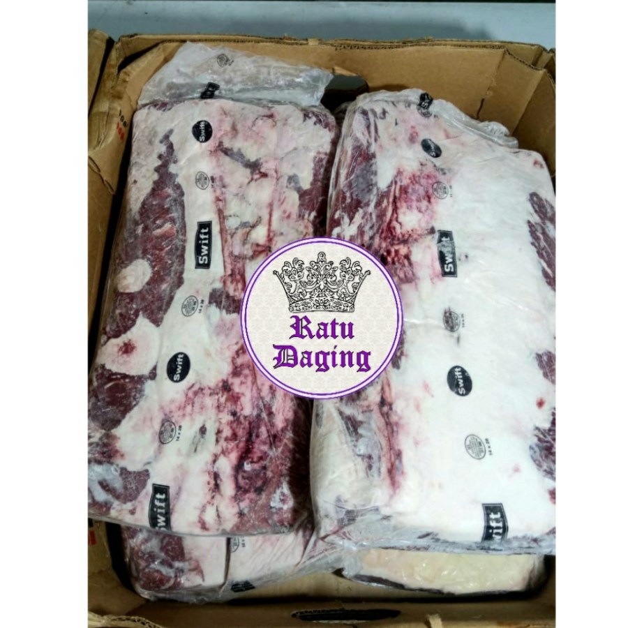 Shortplate USA Whole / Daging Shortplate Amerika Swift Utuh @1kg