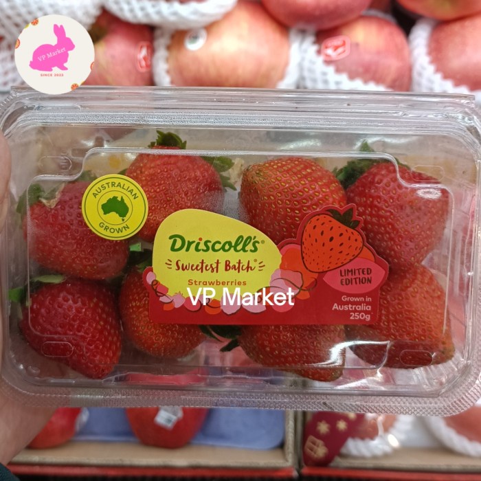 

Strawberry Driscoll's USA Fresh | Buah Stroberi Driscolls 250g