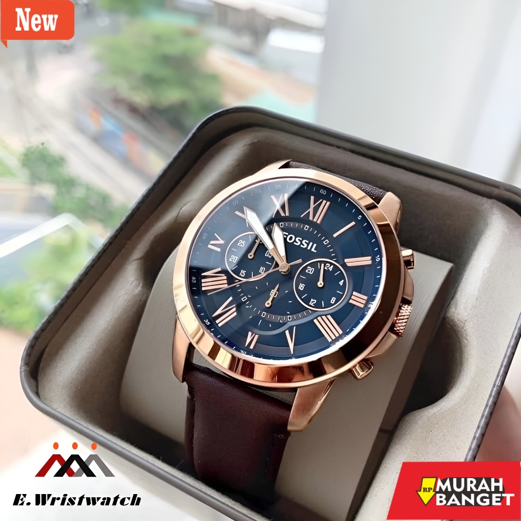cocok buat kerja- JAM TANGAN FOSSIL PRIA ORIGINAL FS5068 GARANSI COD
