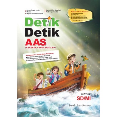 Buku Detik Detik AAS SD 2023/2024 Intan Pariwara TERBARU