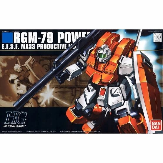 Bandai HG HGUC 1/144 RGM-79 Powered GM Gundam no RX 78 2 zaku II