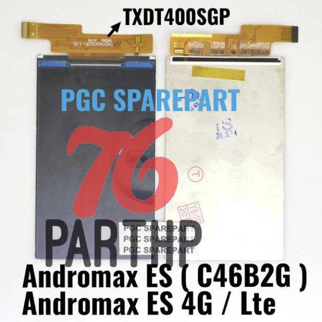 Original OEM LCD Smartfren Andromax ES - C46B2G - Max ES 4G Lte - LCD ONLY SAJA