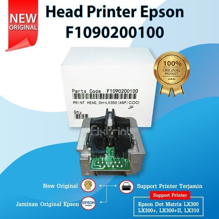 Print Head Printer Epsn LX300 LX300  LX300 II Printhead Dot Matrix LX 300 LX 300  LX 300 II LX 300