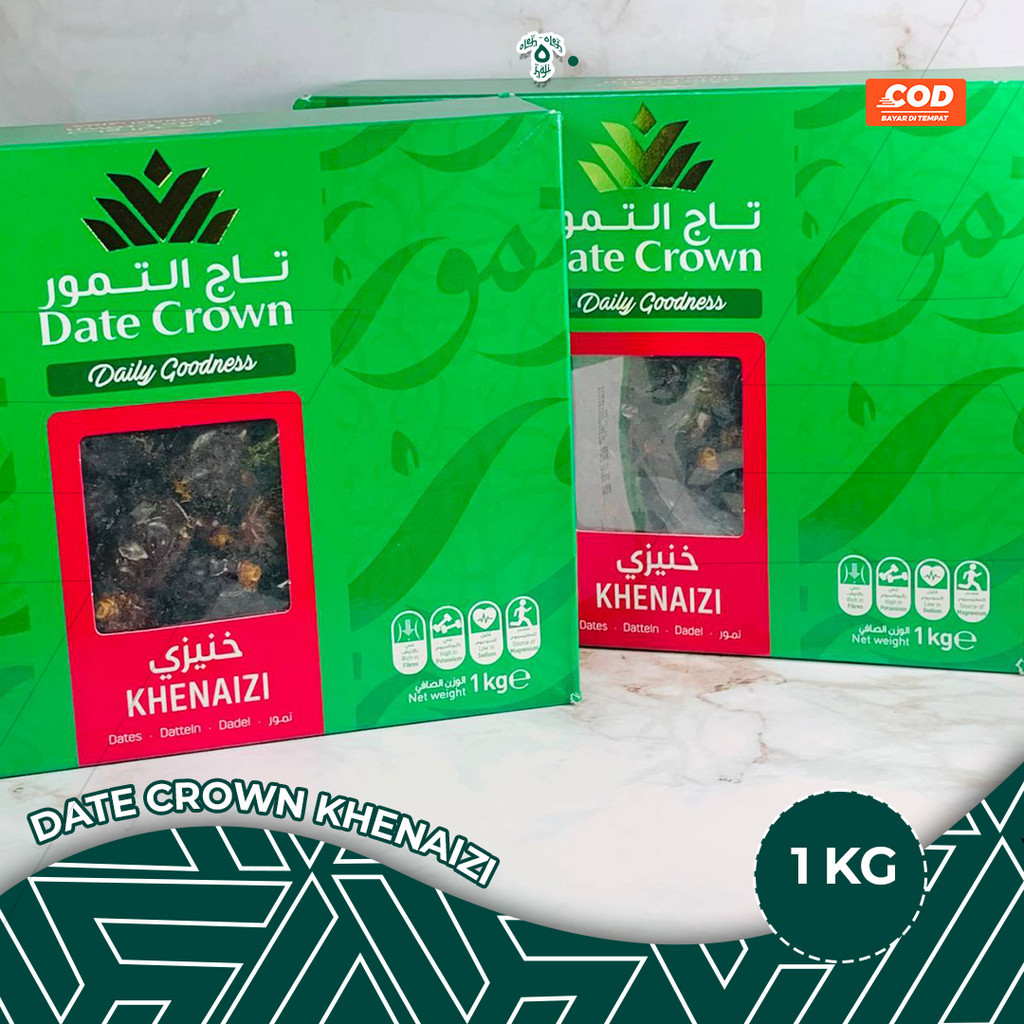 

KURMA DATE CROWN ORIGINAL PREMIUM KHENAIZI / LULU 1kg