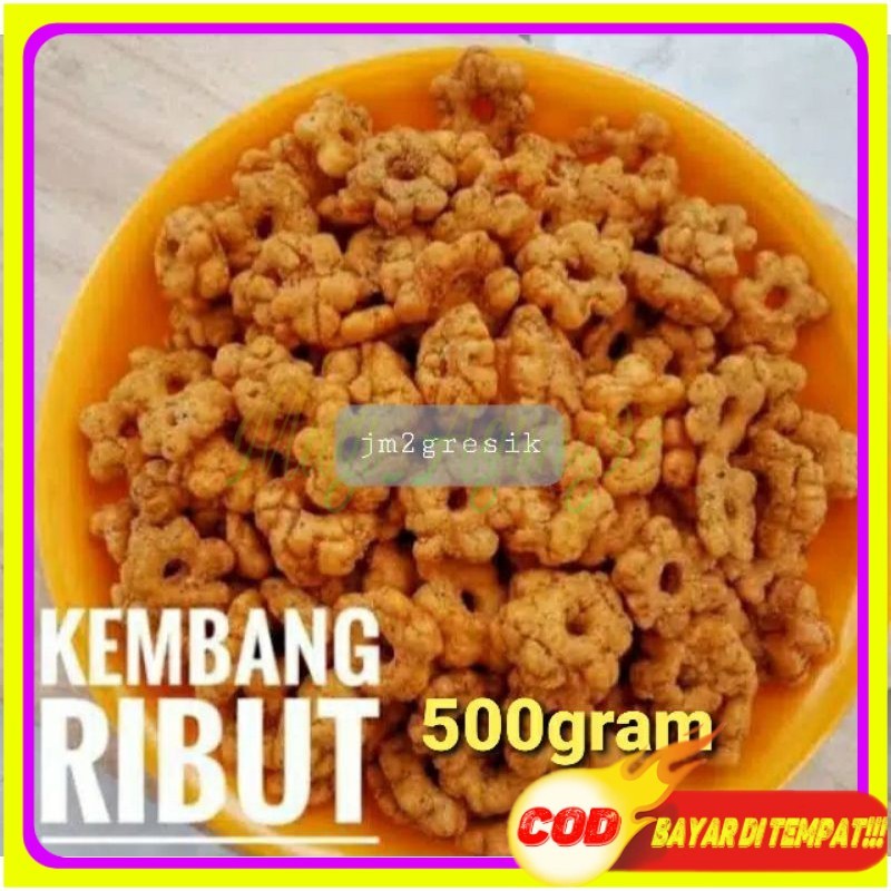

ribut snack kembang ribut 1kilogram