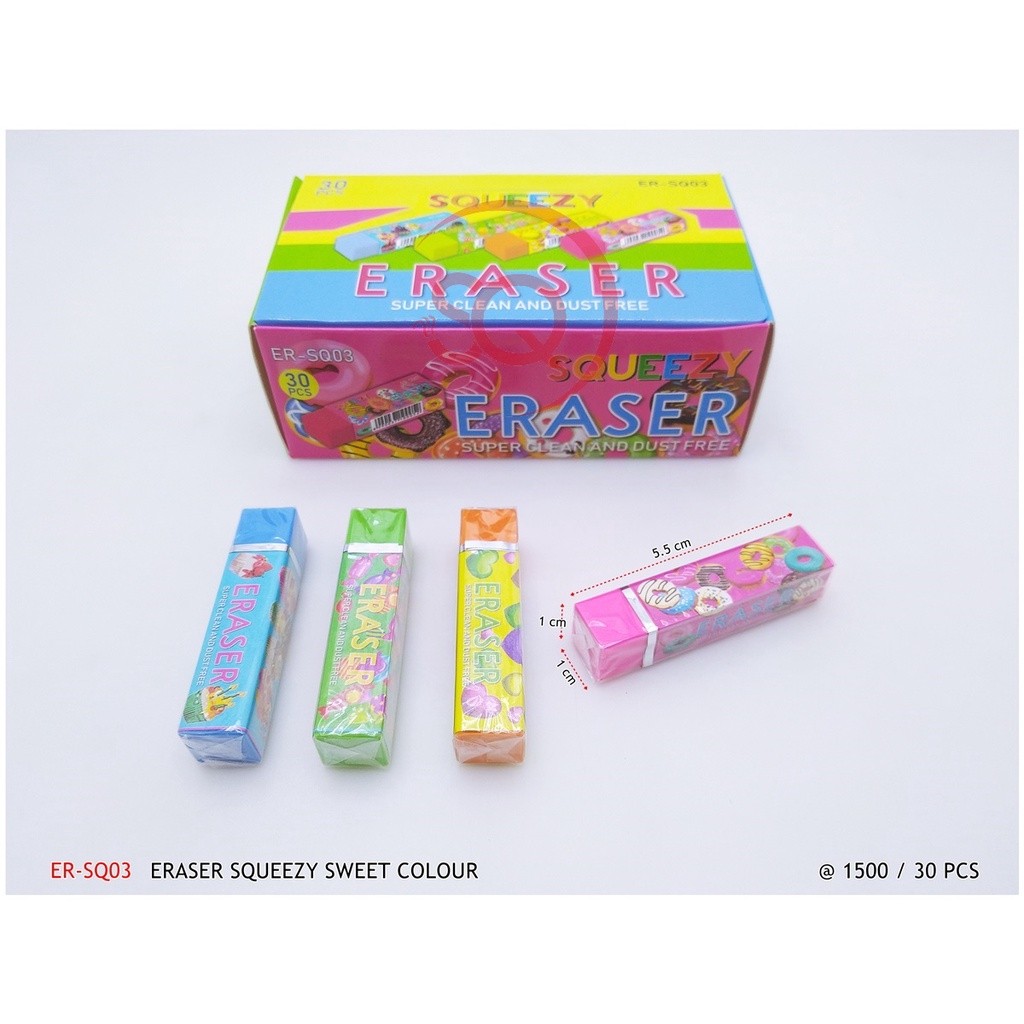 

SQUEEZY PENGHAPUS MEDIUM WARNA