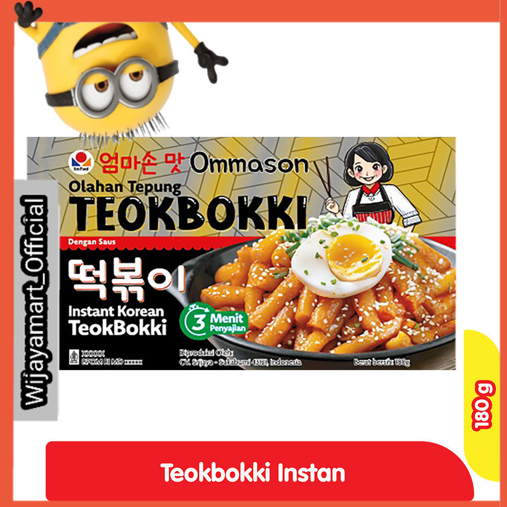 

Ommason Teokbokki Instan Korea 180 g