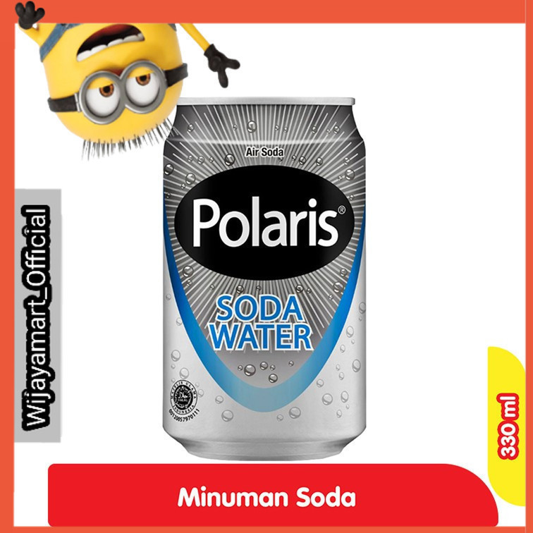 

Polaris Mixenergy Minuman Soda Water 330 ml