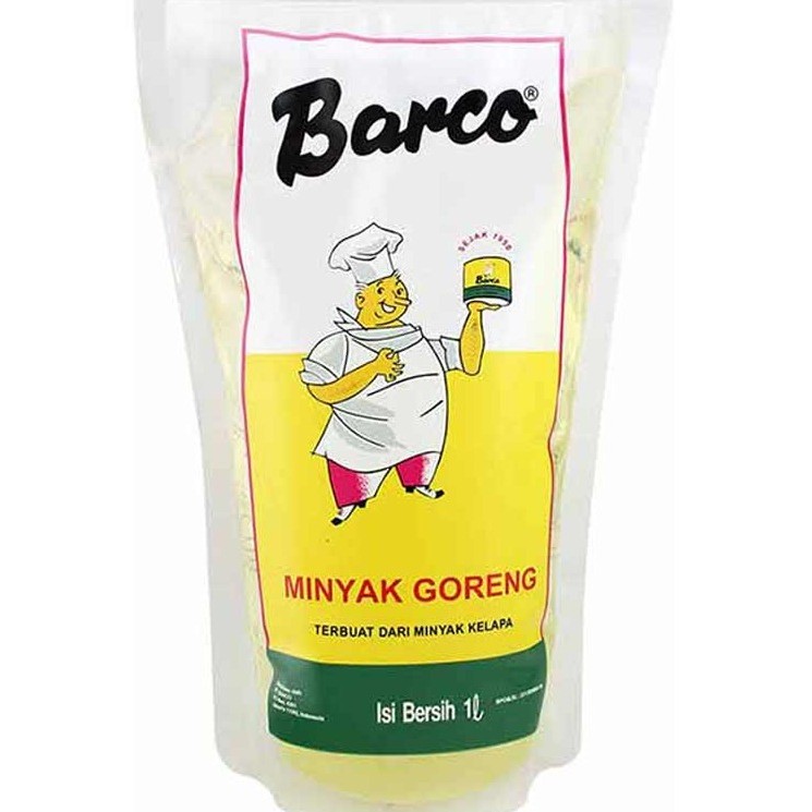 

Barco Minyak Goreng Kelapa / Coconut Cooking Oil 1 Liter M01