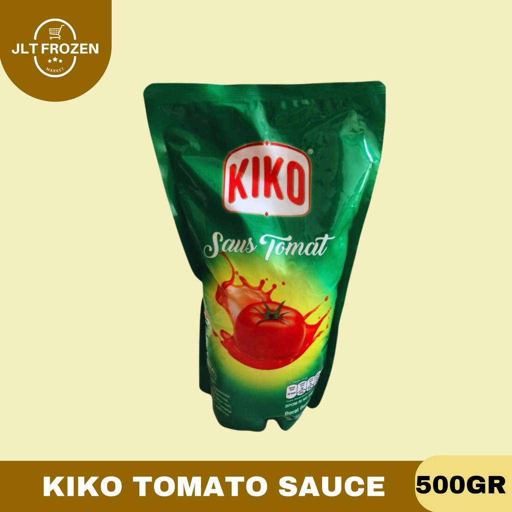 

Kiko By Delmonte / Delmonte Saus Tomat / Tomato Sauce / Saos / Kemasan Pouch 500G