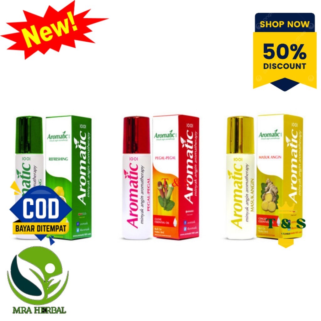 Minyak angin aromatic 1001 | Minyak Aromatic | Aromatic Minyak Angin