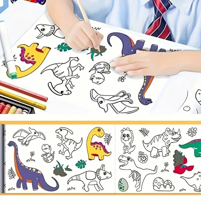 

ANUMASTOREDehaiyun Kertas Mewarnai Tempel Dinding Drawing Paper Roll 3M - HB30