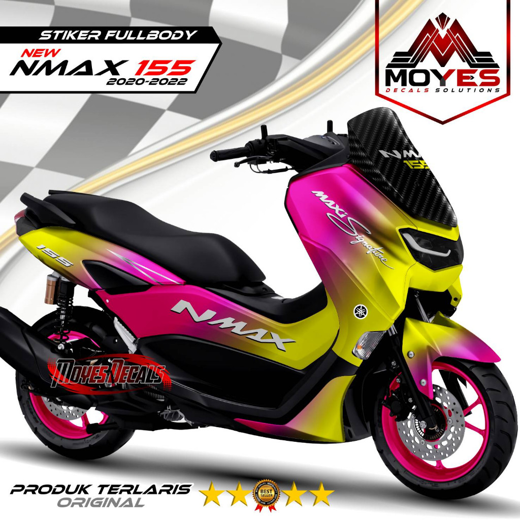 Decal Nmax Full Body Terbaru 2022 Variasi Decal Hologram Nmax 2022 bunglon 2