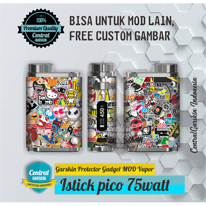 

Terbaik Disini Garskin MOD Istick Pico 75 Watt - Doodle art