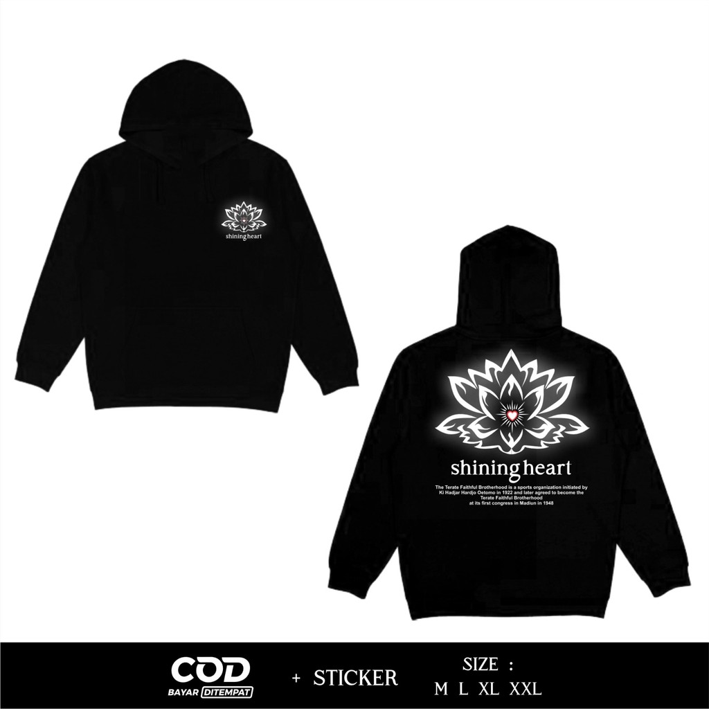 Hoodie Reflektif Shining Heart The Terate Faithful Desain Terbaru By Maxter FE4