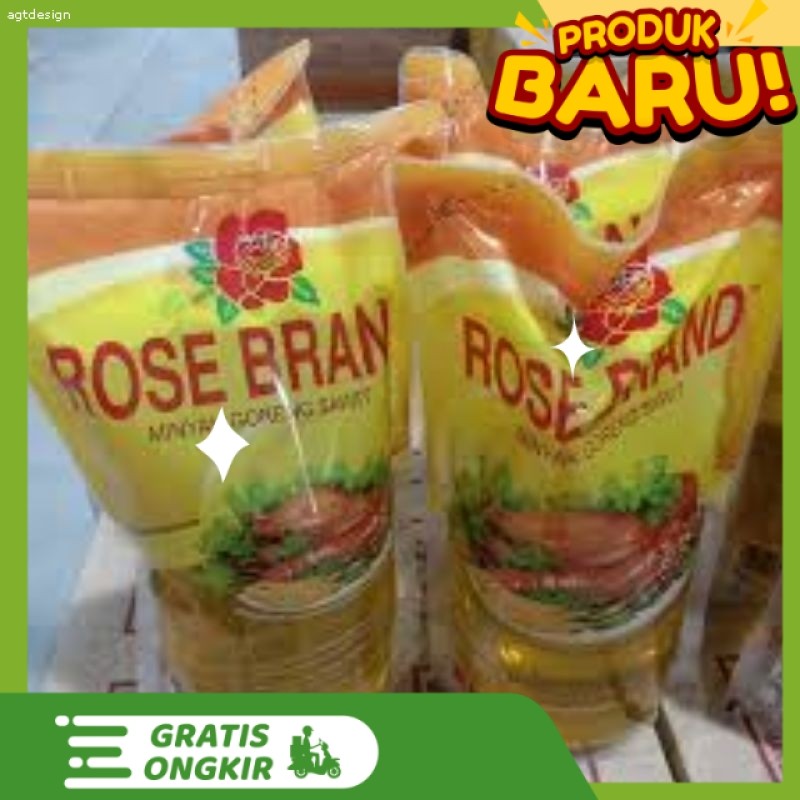 

PAKET MURAH 2 PCS Minyak Goreng Rose Brand 2L