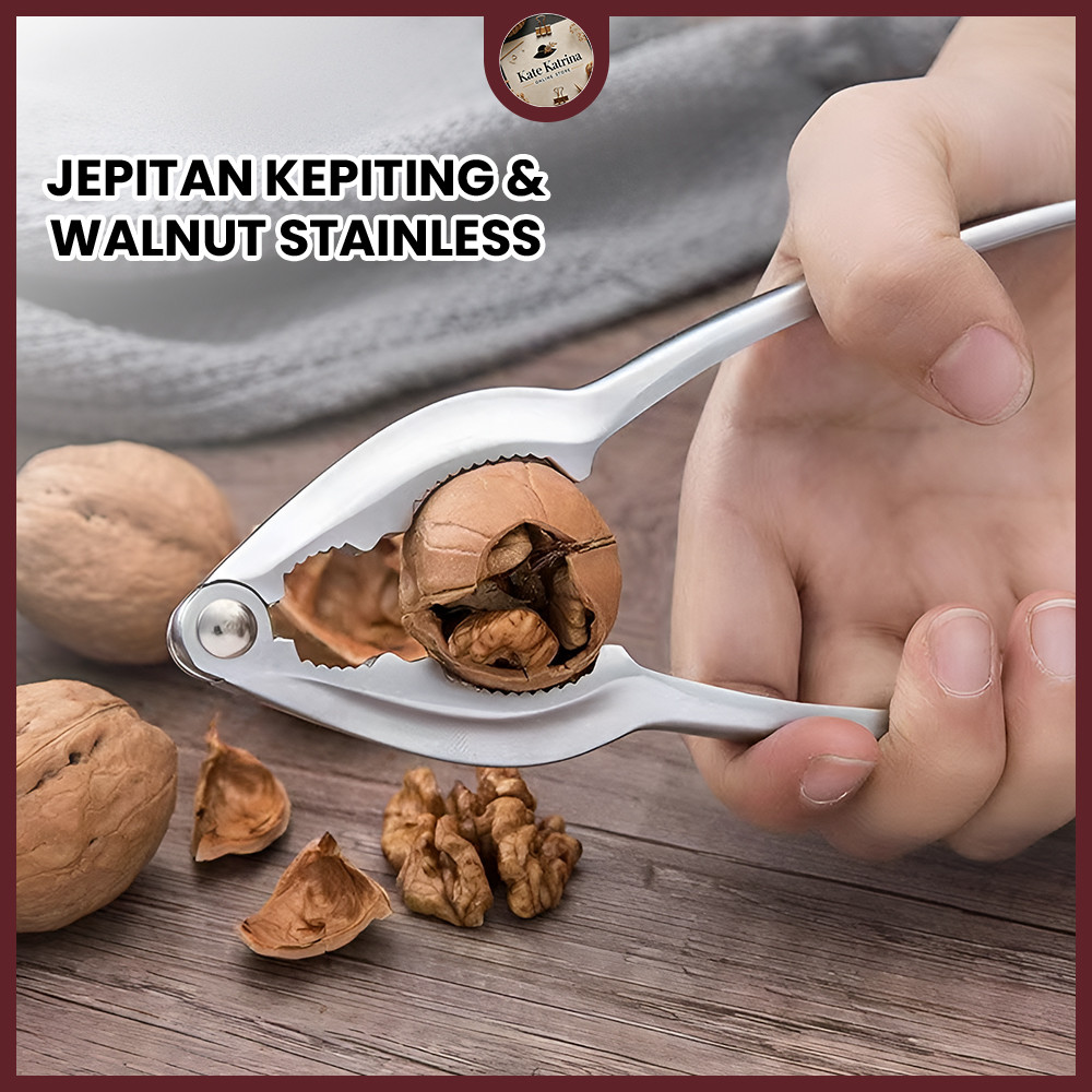 

KK JEPITAN KEPITING STAINLESS DAN WALNUT CLIP