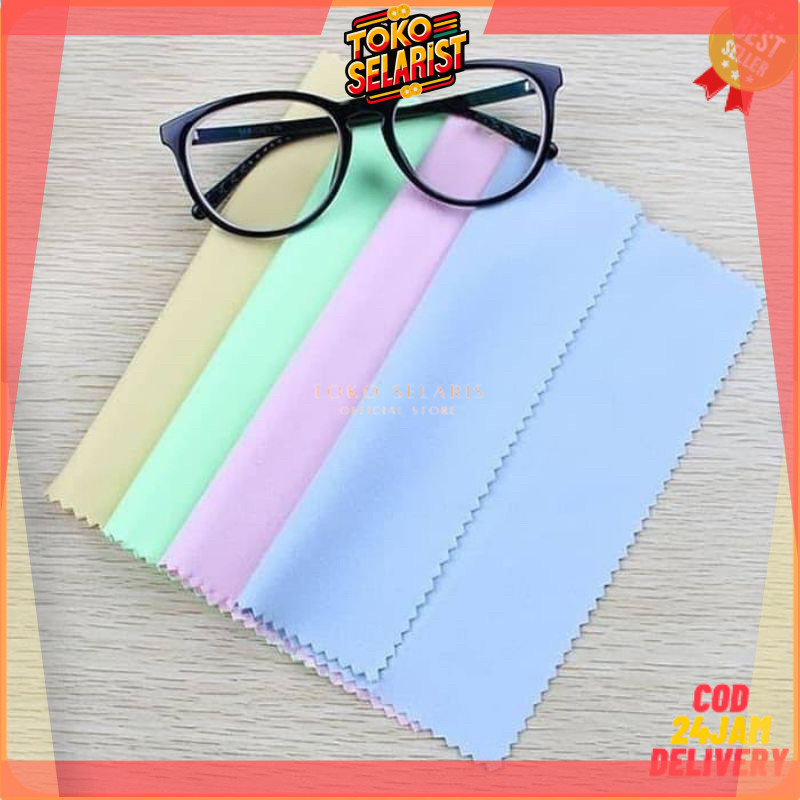 COD MAKASSAR Kain Lap Kacamata / Kain Pembersih Kacamata / Bahan Halus dan Lembut / Kain Serbaguna T
