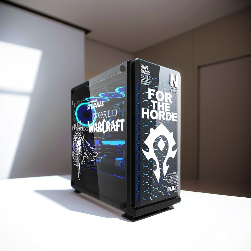 

World of Warcraft Vinyl Stickers for PC Case,Personality Graffiti Decor Decals for Atx Gaming Computer Chassis Skin,Waterproof