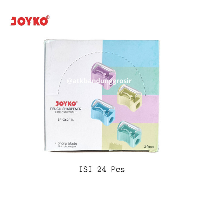 

Rautan Sharpener Joyko Sp 362 PTL Serutan Roti PASTEL Jual Pak - Doff