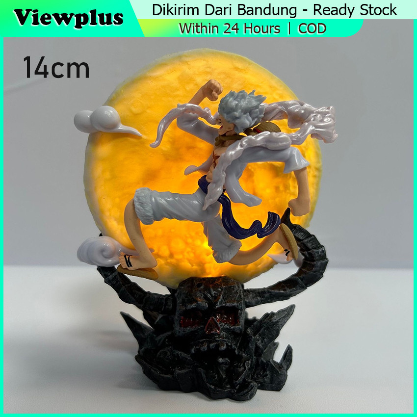 Action Figure One Piece Nika luffy Mini Moon