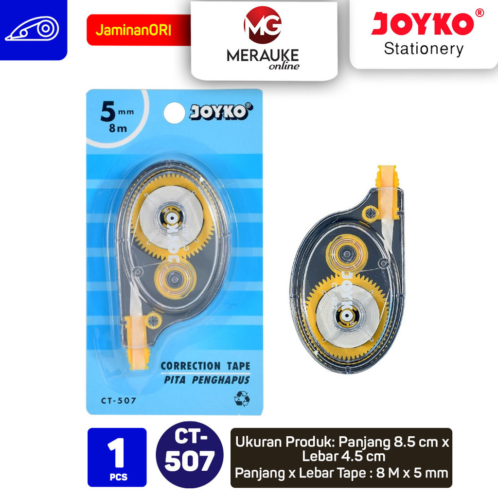 

Correction Tape JOYKO CT-507 8m x 5mm