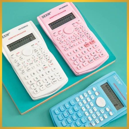 

DEXIN KK-82MS-A Scientific Calculator - Kalkulator Alat Hitung Jl7