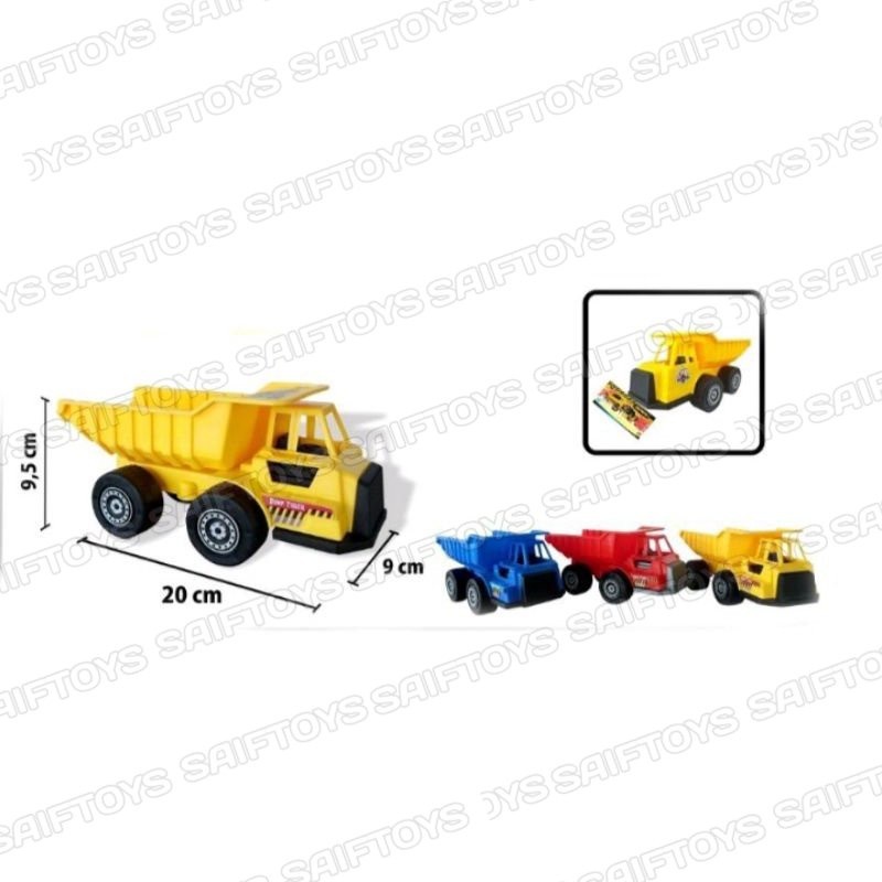 Mainan Truk Pasir & Molen Mini Jala/Mainan Truk Kontruksi Mini