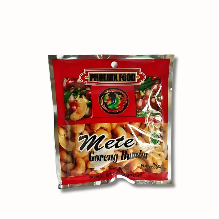 

Kacang Mete Mede Goreng Bumbu Merk Phoenix Food Mente Dele Oleh Oleh Lombok - Kecil (38gr)