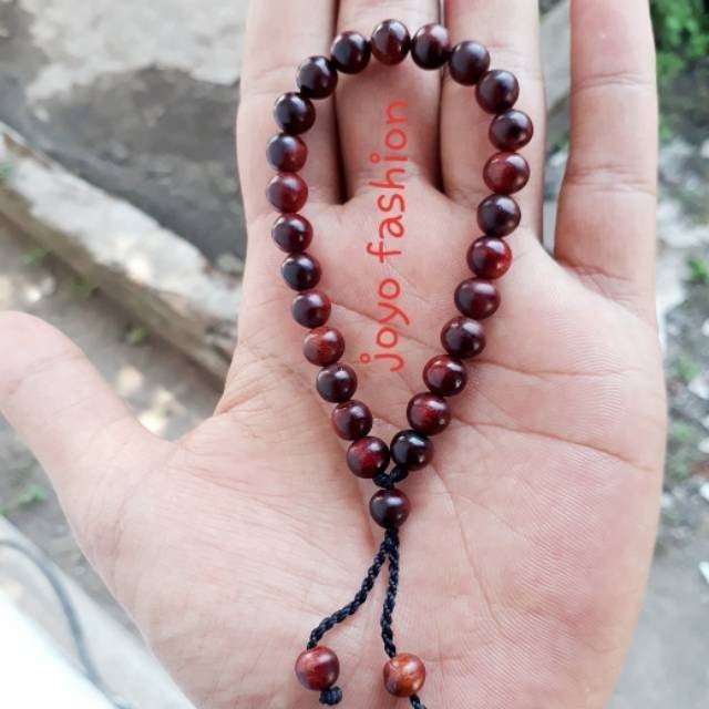 Gelang Tasbih Kayu Galih NAGASARI CIREBON SUNAN GUNUNG JATI
